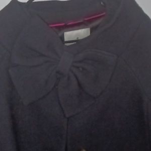 Kate Spade Black Peacoat Size 14